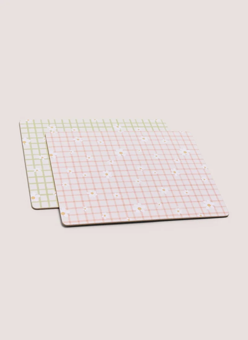 ماتلان Pink Spring Corkback Placemats